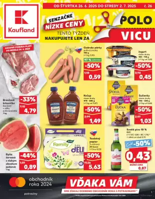 Kaufland SK akciós újság
