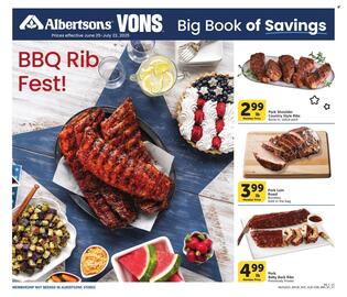 Albertsons Weekly Ad Page 1