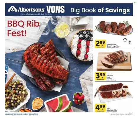 Albertsons Weekly Ad (valid until 22-07)