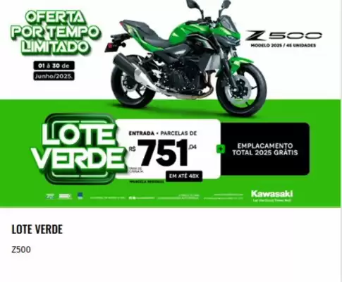 Catálogo Kawasaki (válido até 30-06)
