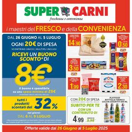 Volantino Super Carni Pagina 1