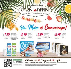 Volantino Carni e Affini Supermercati Pagina 1
