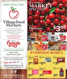 Village Food Markets flyer week 26 Page 1
