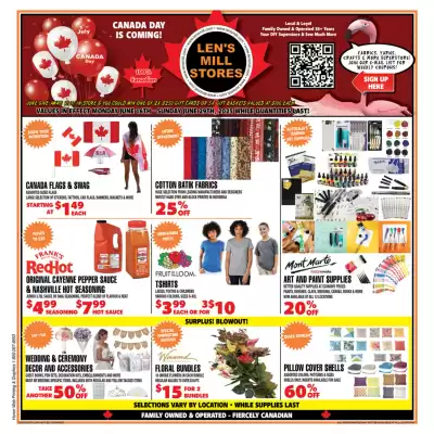 Len's Mill Stores flyer (valid until 29-06)