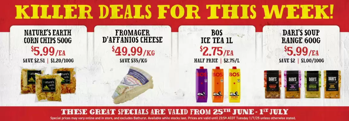 HARRIS FARM catalogue (valid until 1-07)