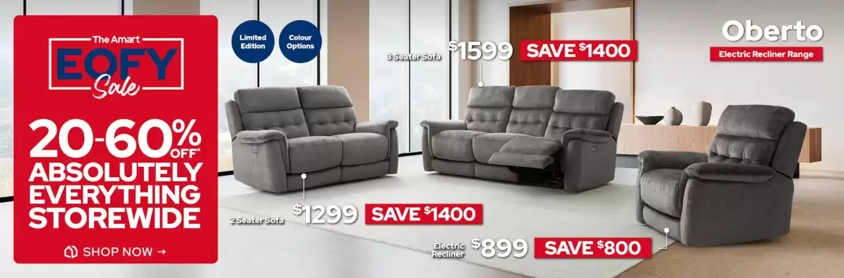Amart Furniture catalogue (valid until 2-07)