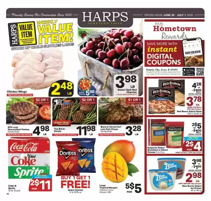 Harp's Market Weekly Ad (valid until 1-07)