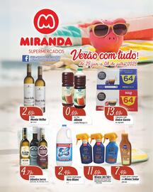Folheto Miranda Supermercados Página 1