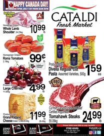 Cataldi Fresh Market flyer week 26 Page 1