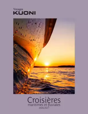 Catalogue Kuoni (valable jusqu'au 31-01)