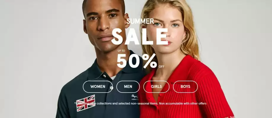 Catalogue Pepe Jeans (valable jusqu'au 22-07)