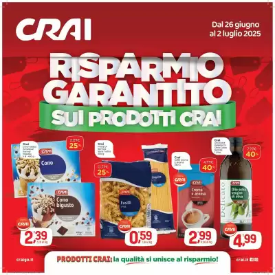 Volantino Crai (valido fino al 2-07)