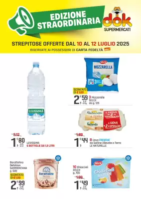 Volantino Supermercati Dok (valido fino al 12-07)