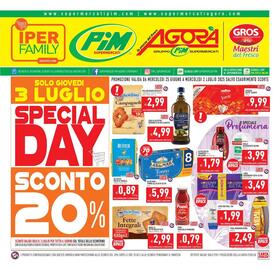 Volantino Supermercati Agorà settimana 26 Pagina 1