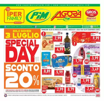Volantino Supermercati Agorà