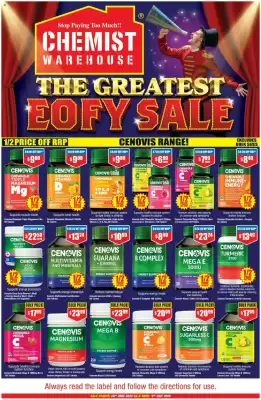 Chemist Warehouse catalogue
