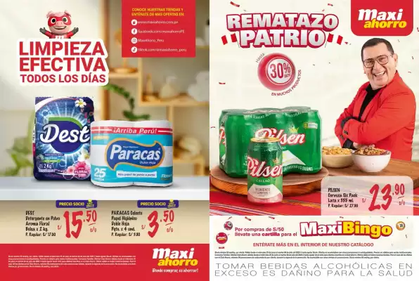 Catálogo MaxiAhorro (válido hasta 8-07)