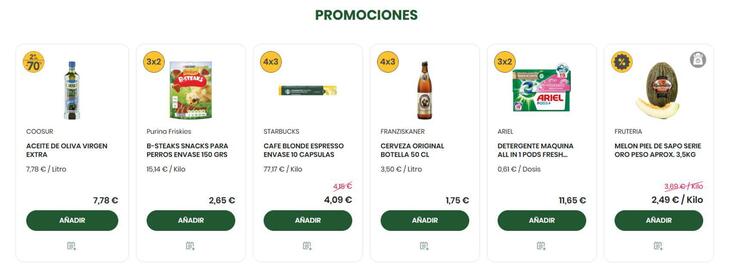 Folleto Supermercados Sánchez Romero semana 26 Página 1