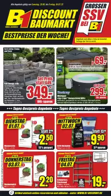 B1 Discount Baumarkt Prospekt (gültig bis 4-07)