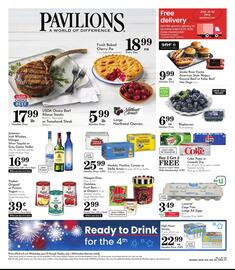 Pavilions Weekly Ad week 26 Page 1