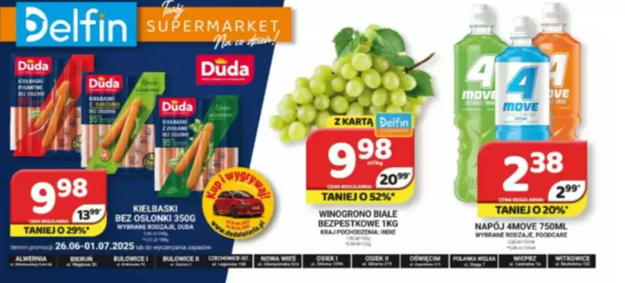 Delfin gazetka (ważność do 1-07)