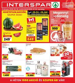 Interspar akciós újság hét 26 Oldal 1