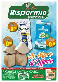Volantino Risparmio Supermercati Pagina 1