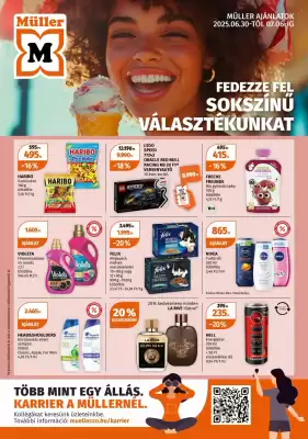 Müller akciós újság