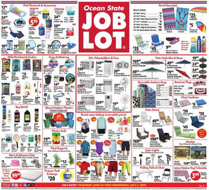 Ocean State Job Lot Weekly Ad week 26 Page 1