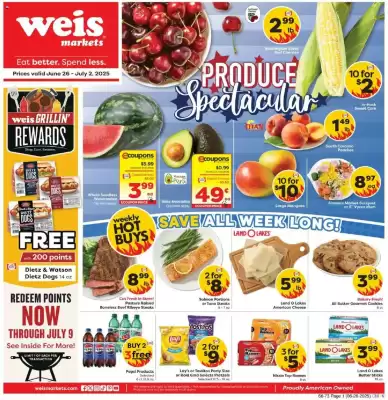 Weis Markets Weekly Ad (valid until 2-07)