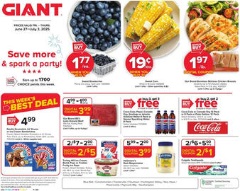 GIANT Weekly Ad week 26 Page 1