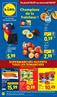 Catalogue Lidl (valable jusqu'au 9-07)