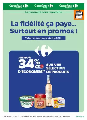 Catalogue Carrefour Express (valable jusqu'au 31-07)