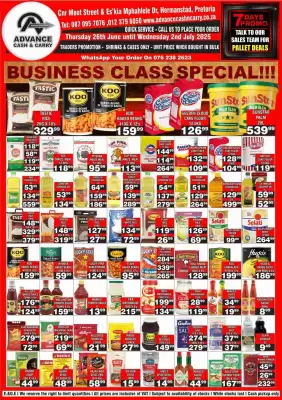 Advance Cash n Carry catalogue