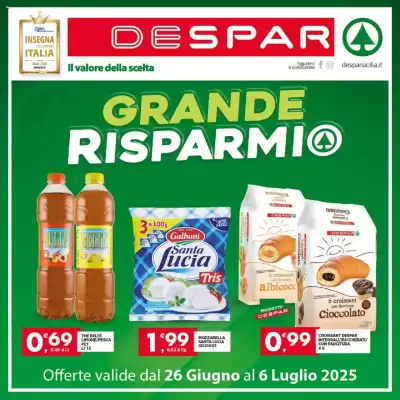 Volantino Despar Sicilia (valido fino al 6-07)