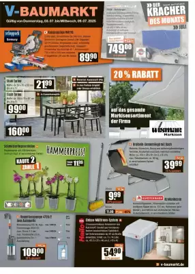 V Baumarkt Prospekt (gültig bis 9-07)