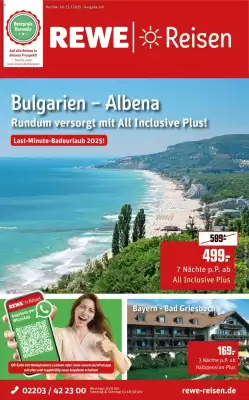 REWE Reisen Prospekt (gültig bis 25-07)