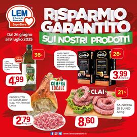 Volantino Lem SuperStore Pagina 1