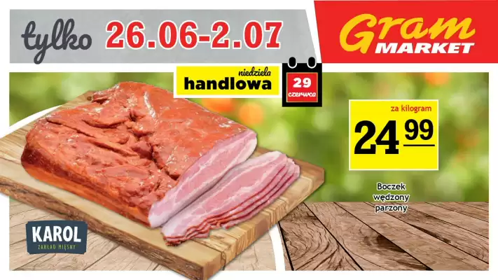 Gram Market gazetka (ważność do 2-07)
