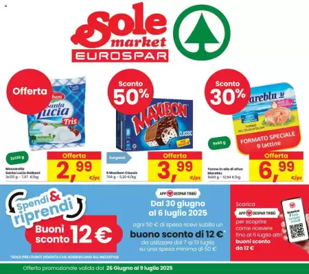 Volantino Solemarket Eurospar (valido fino al 9-07)