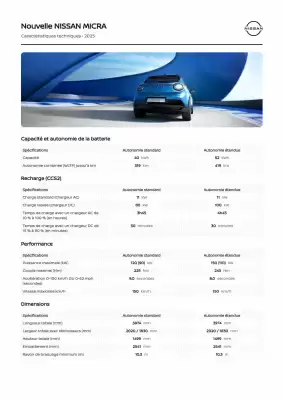 Catalogue Nissan (valable jusqu'au 26-06)