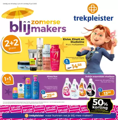 Trekpleister folder (geldig t/m 13-07)