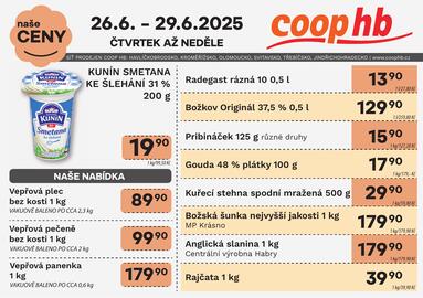 Coop hb leták týden 26 Strana 1