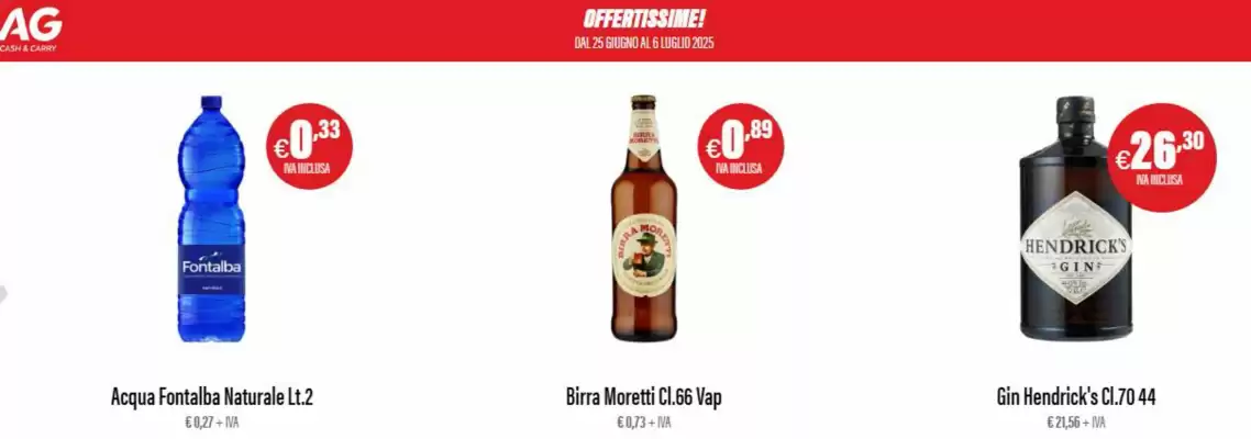 Volantino Ag Cash Carry