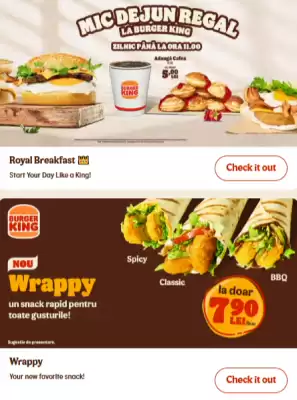 Catalog Burger King (valid până la 7-07)