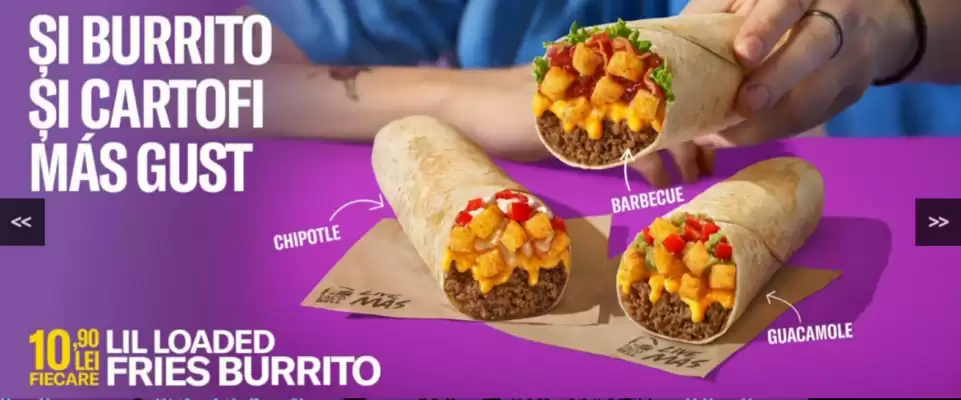 Catalog Taco Bell (valid până la 8-07)