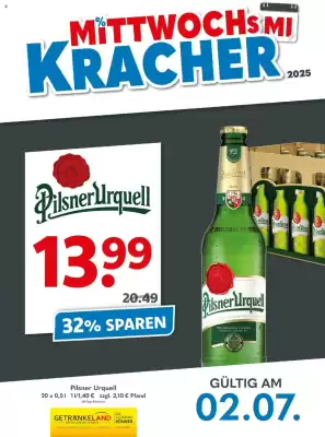Getränkeland Prospekt (gültig bis 2-07)