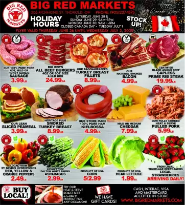 Big Red Markets flyer (valid until 2-07)