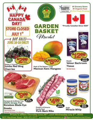 The Garden Basket flyer (valid until 2-07)