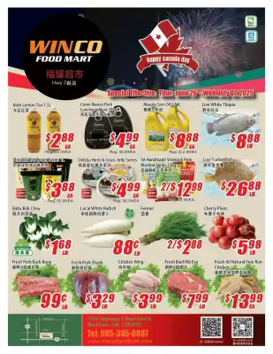 WinCo Food Mart flyer (valid until 2-07)